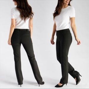 BETABRAND Straight-Leg | Classic Dress Pant Yoga Pants (Charcoal Gray) M